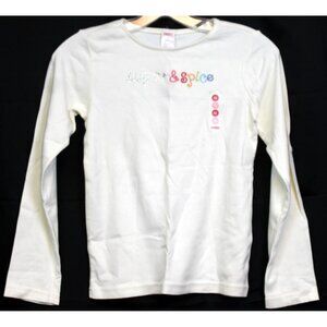 NWT 2005 Gymboree Sugar & Spice Shirt Tee 12 Winter Rhinestone Embroidered Tee